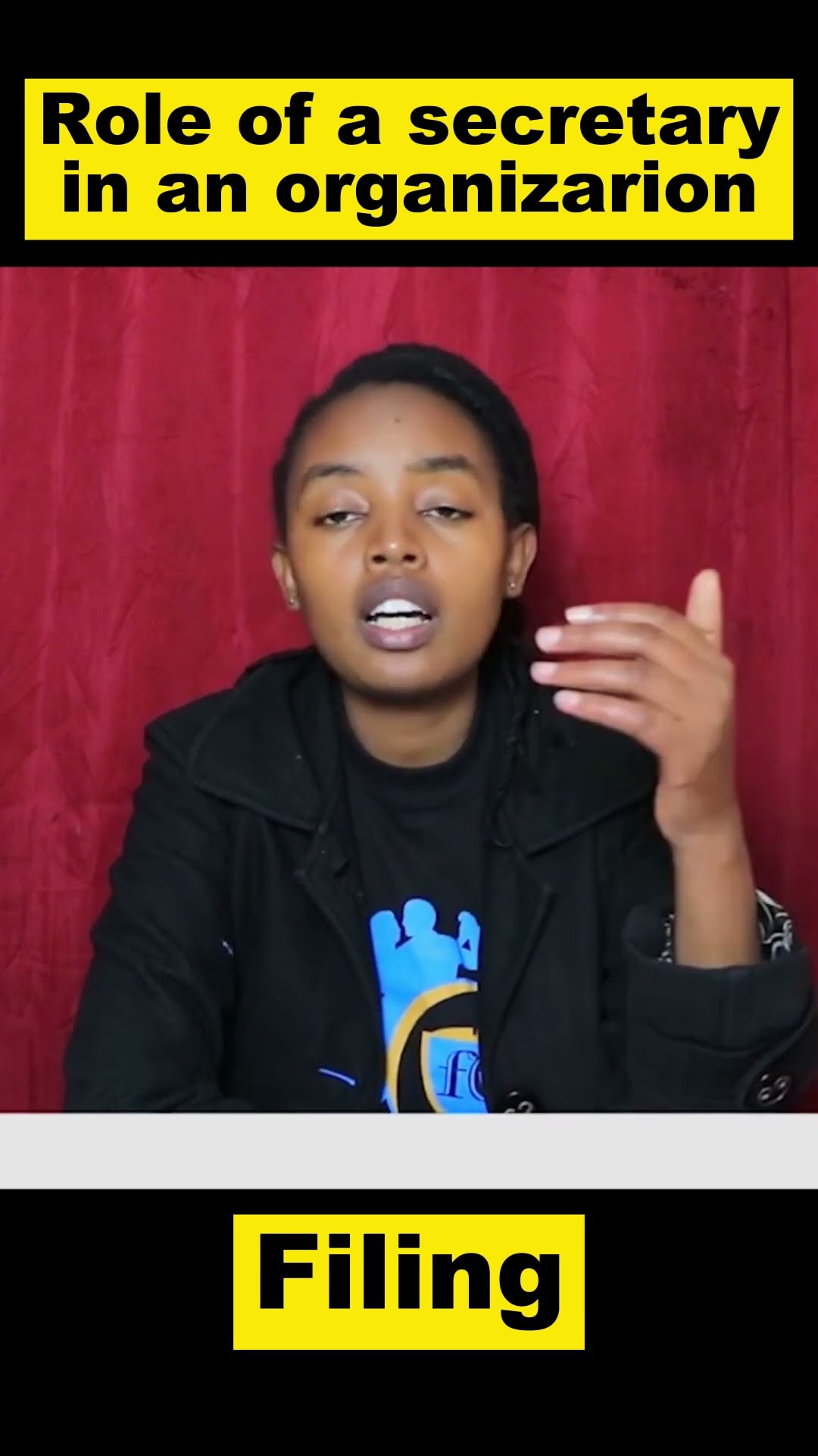ROLE OF A SECRETARY IN AN ORGANIZATION Filing YouTube ROLE OF A SECRETARY IN AN ORGANIZATION Filing YouTube