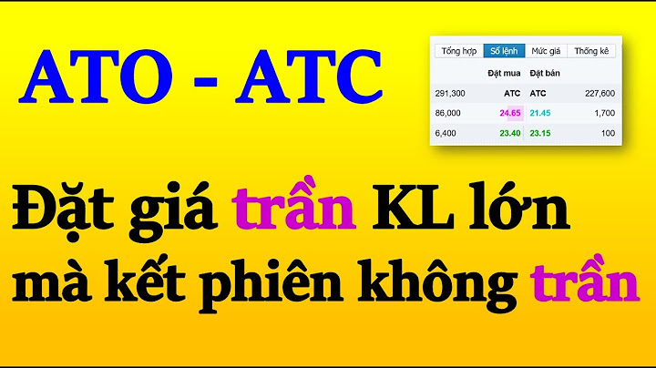 Hướng dẫn đặt lệnh ato