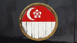 For Honor Emblems Tutorial - FLAGS - 114 - SINGAPORE 🇸🇬