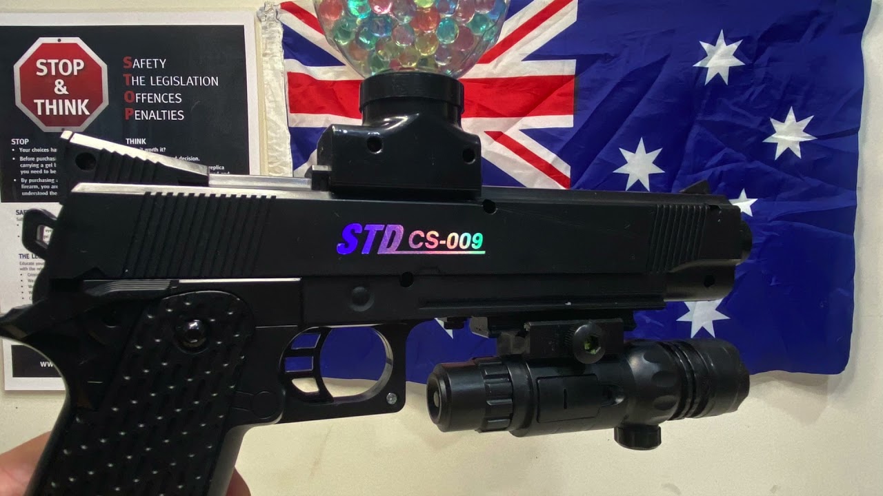 STD cs 009 pistol HD 1080p - YouTube