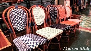 Shop online at http://www.maison-midi.com Bistro Chairs | Bistro Tables | Unique Bistro Furniture There is more to living the good life 