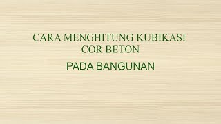 ... haloo ,,,temen -temen selamt datang di channel cara proyek, vidio
kali ini saya akan share menghitun...
