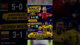 Cristiano avisa: “Estoy de vuelta” 😳 ¿Le crees o lo frena Colombia? #mundial2026