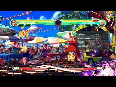 KOF XII: Athena corner bnb combo