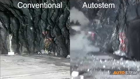 Autostem VS conventional blasting