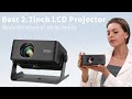 Best 2.7 inches LCD Projector. AUN A32 Home Theater