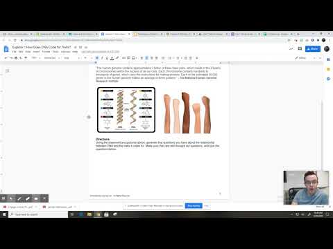Explore 1: How does DNA Code for Traits?