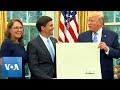 Esper Sworn In As Trump S Defense Secretary Esper Sworn In As Trump S Defense Secretary