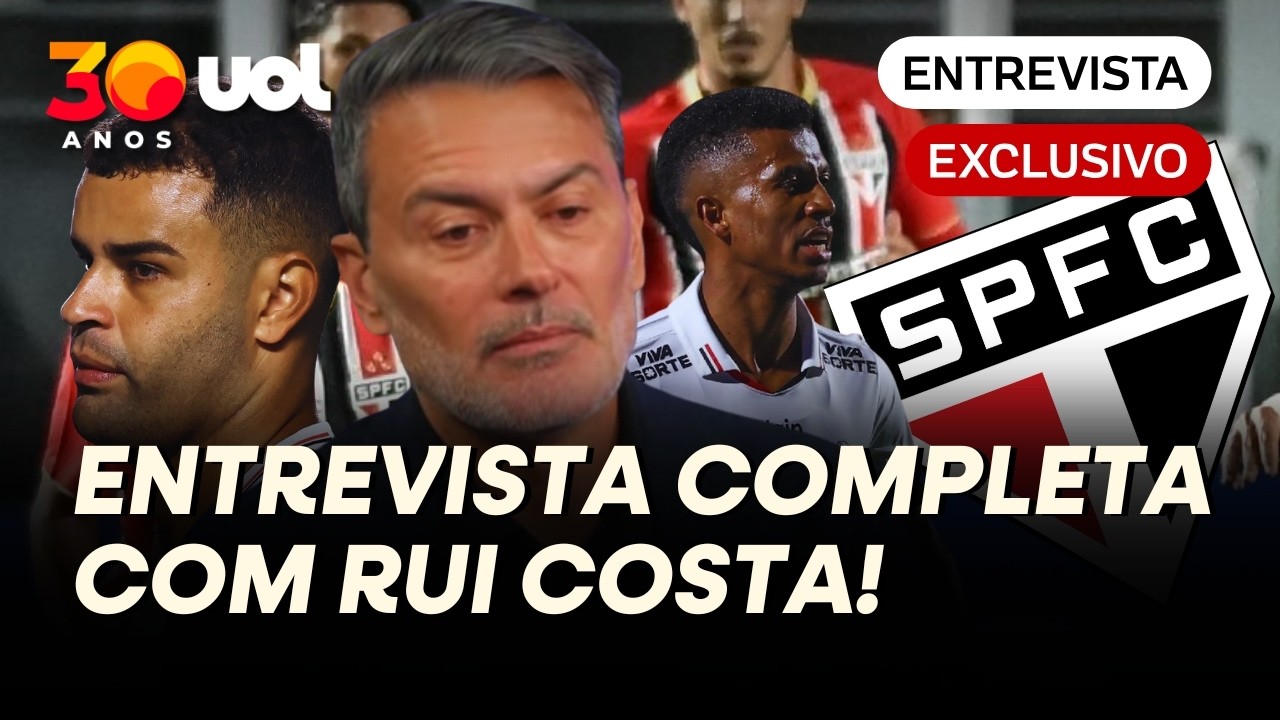 SÃO PAULO: RENOVAÇÃO DE MARCOS ANTÔNIO, ALISSON, CRESPO E+ | ÍNTEGRA DA ENTREVISTA COM RUI COSTA
