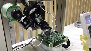 JAPAN UNIX soldering robot DF Series