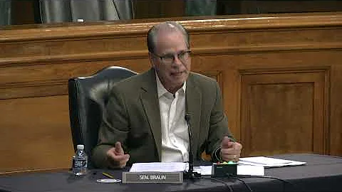 HELP Hearing: Sen. Braun supports Promising Pathways Act