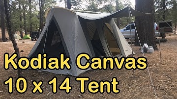 Setting Up the Kodiak Canvas 10 x 14 ft. Flex-Bow VX Tent