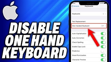 How To Disable One Hand Keyboard On iPhone (2025) - Easy Fix