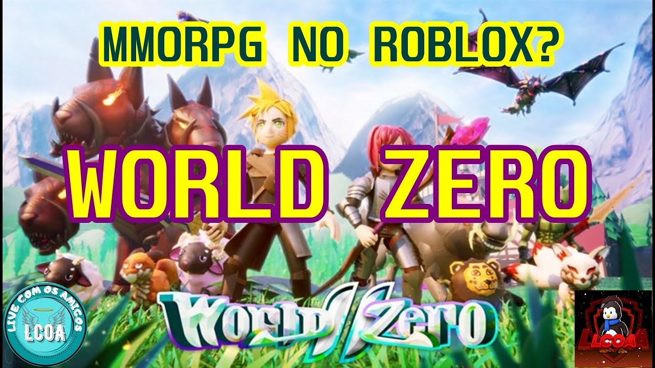 🔴WORLD ZERO🔴MMORPG NO ROBLOX🔴UPANDO E FAZENDO MISSÕES - YouTube