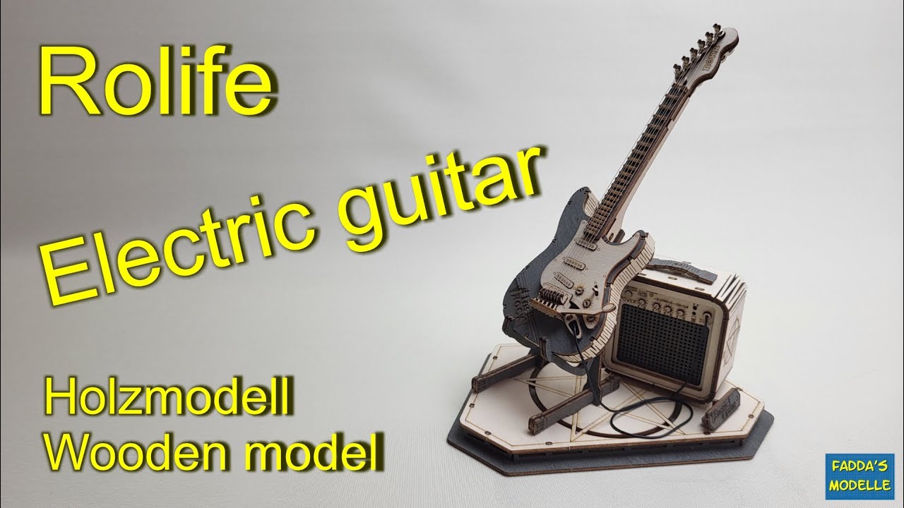 La Guitare Électrique – Rokr-Robotime