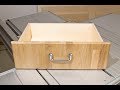 Schubladen selber bauen Möbel selber bauen DIY Schubladenschrank mit Schublade selber machen Drawer