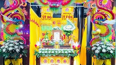 LỄ TANG CỤ ÔNG TRẦN VĂN THƠI ẤP HỒNG RẠNG XÃ BÌNH ĐÔNG TP GÒ CÔNG TIỀN GIANG