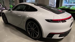 Porsche 911 Carrera 4S 2021 - детали экстерьера и интерьера