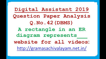DIGITAL ASSISTANT || QUESTION PAPER ANALYSIS || Q.NO. 42