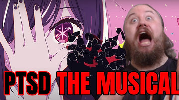 DARKEST MUSICAL VIDEO EVER PTSD | YOASOBI「アイドル」 Official Music Video Reaction Oshi no Ko【推しの子】2話の反応