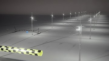 Houdini 17 - Procedural Tram-Wire Simulation Asset