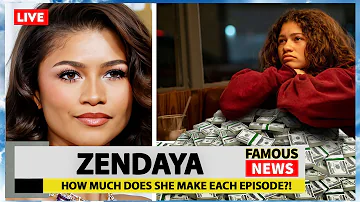 ¿Cuánto gana Zendaya por episodio?