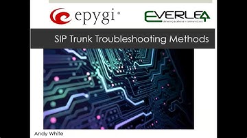 SIP Trunk Troubleshooting Methods and Tips