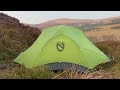 Wild camping in the wicklow mountains
