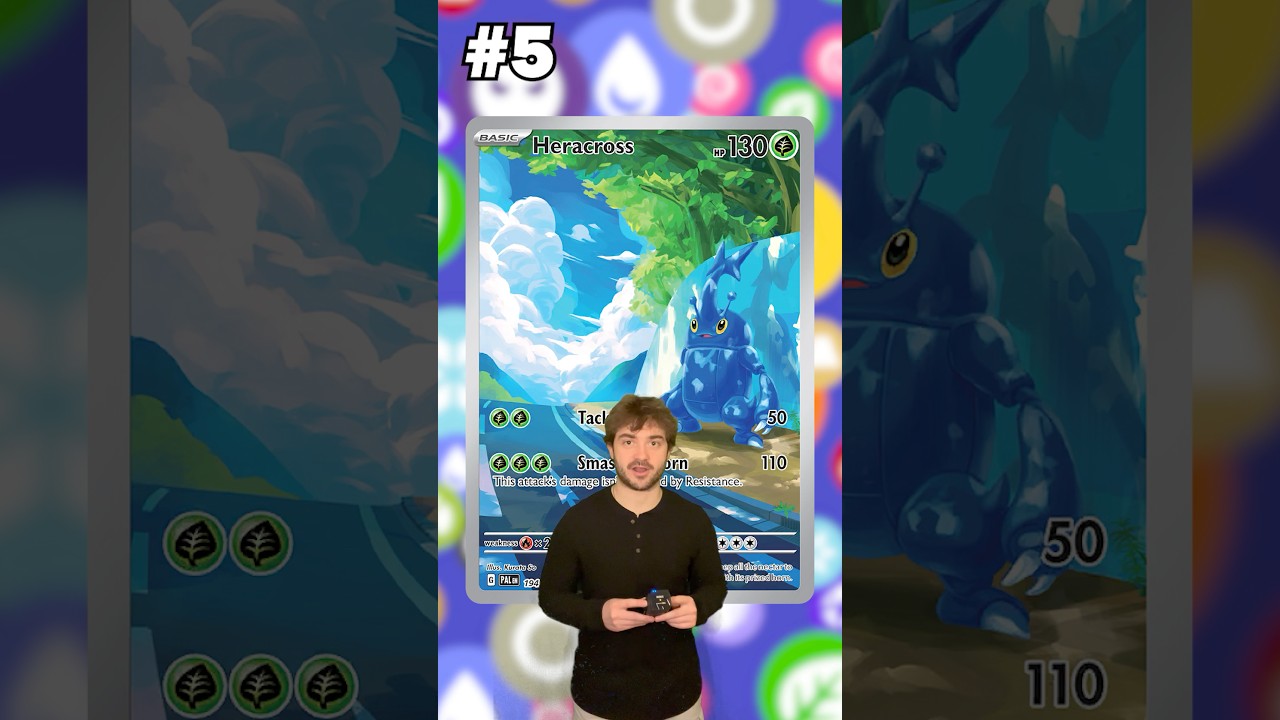 TOP 5 Pokemon Cards - Heracross Edition