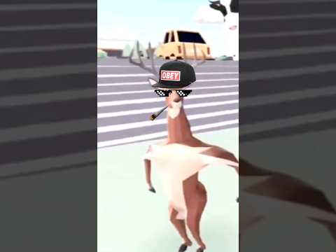 تحديات مضحكة ومجنونة في لعبة محاكي الغزال هل يمكن للغزال أن يكون سبايدر مان