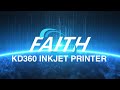 KD360 portable handheld inkjet printer industrial for coding tin cans | Faith