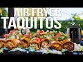 Air Fried Chicken Taquitos (Rolled Tacos) | SAM THE COOKING GUY 4K