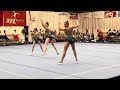 Bk2024 acro a1218 tempo team fien van waes  camille tack  catherine volckaert  belgisch kampioen