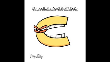 Conocimiento del alfabeto: C