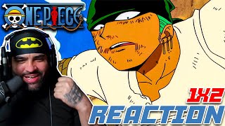 FIRST TIME WATCHING *One Piece* Season 1 Episode 2 (ANIME REACTION) ZORRO ENTRY!