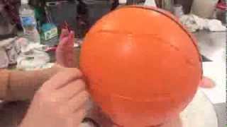 The Making of a Carved Basketball Cake Timelapse