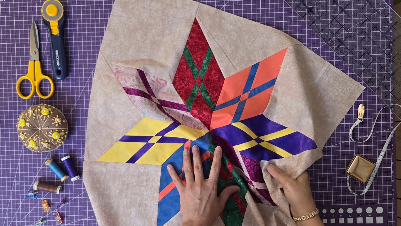 Patchwork tutorial: amazing idea just with simple strips you can't pass ...