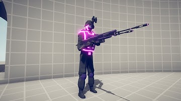 NEON SNIPER Vs EVERY UNIT | TABS Totally Accurate Battle Simulator