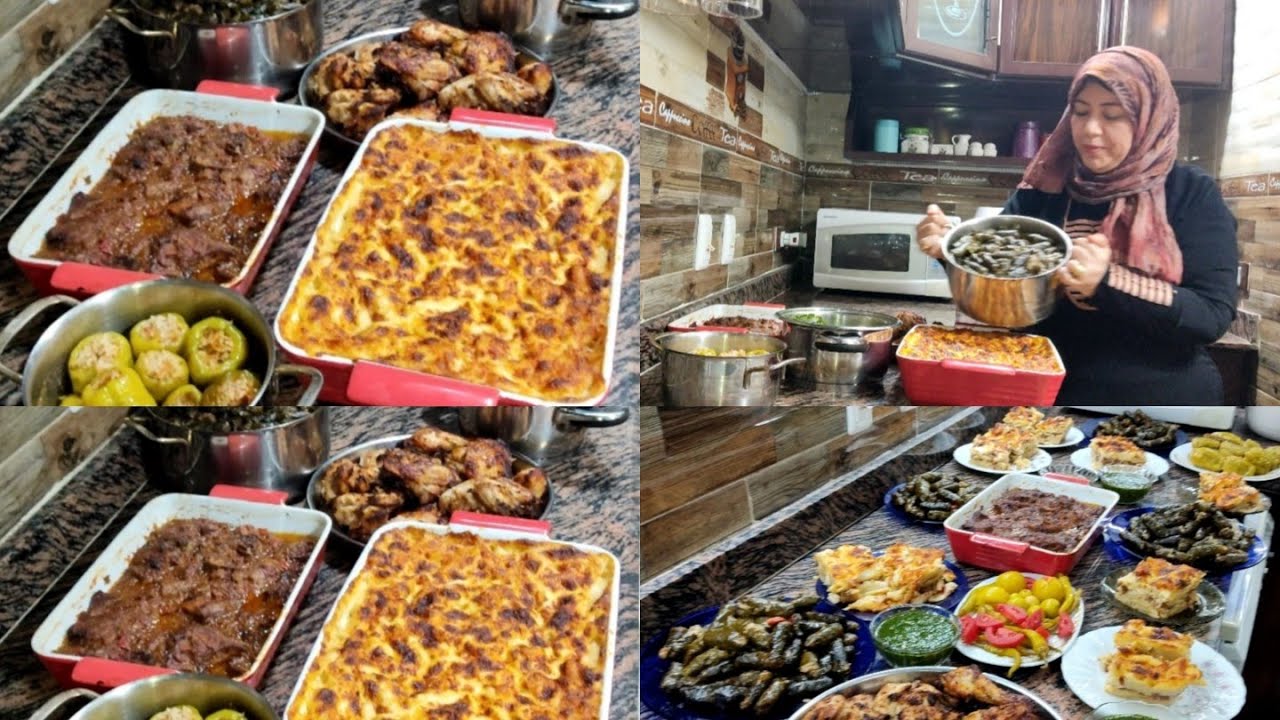 لما تصحي علي تليفون ⁉️تقولك جيالك انا والعيال اعملنا محشي 🙆 ياختييه بقيت اجري والمطبخ يجري ورايا 🤣