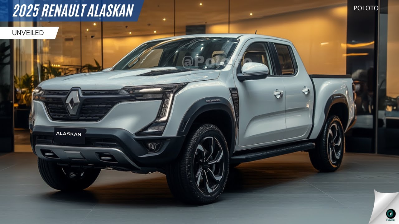 2025 Renault Alaskan открыт - вершина дизайна пикапа Renault?