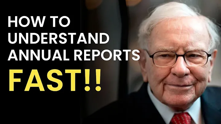 Warren Buffett's Advice: How to Understand Annual Reports Fast!!
