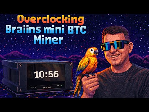 Overclocking Braiins Mini Bitcoin Miner