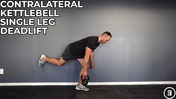 Contralateral Kettlebell Single Leg Deadlift