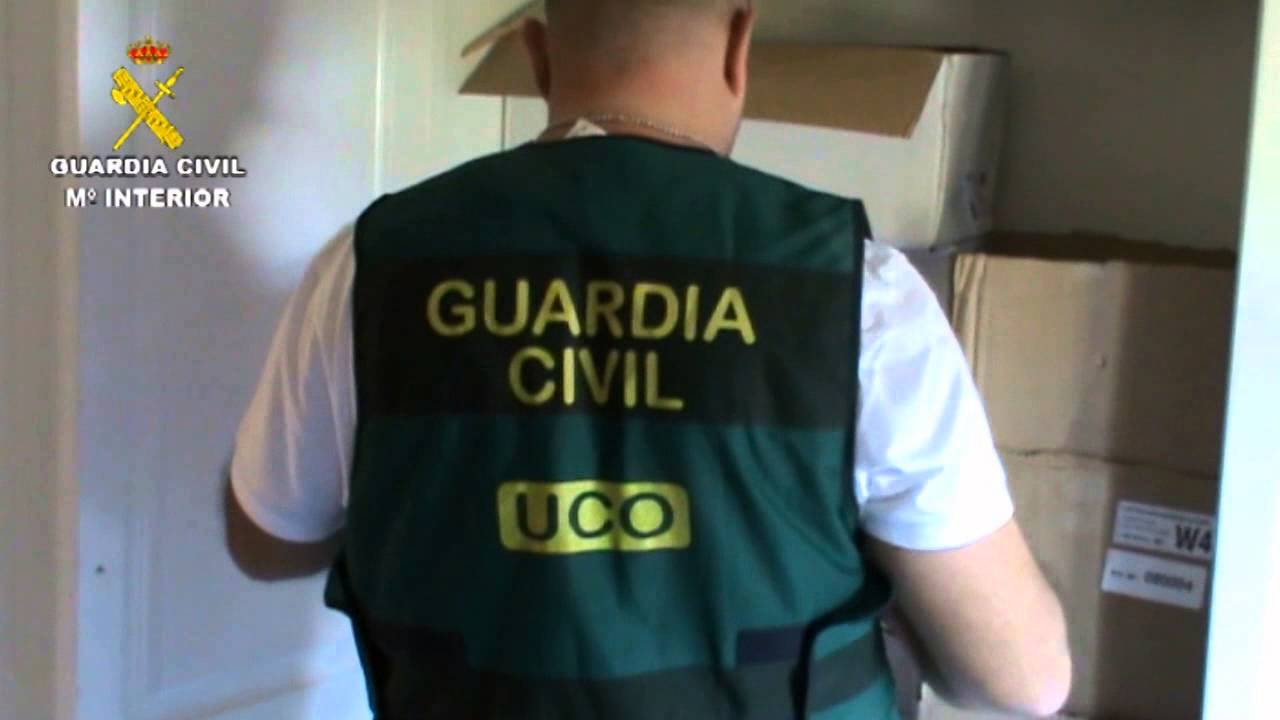 Operación Vértigo. Operaciones de la Guardia Civil. UCO