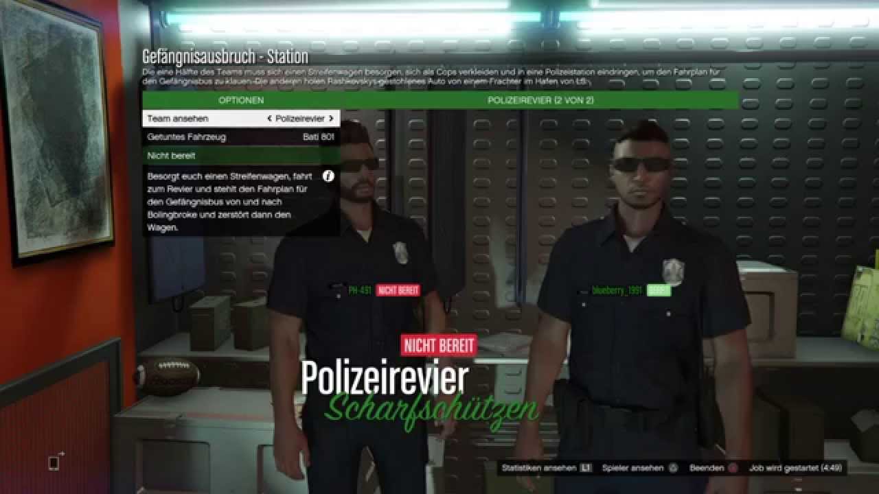Polizei Outfit Tragen Und Speichern In Gta Online Gta 5 Deutsch Youtube