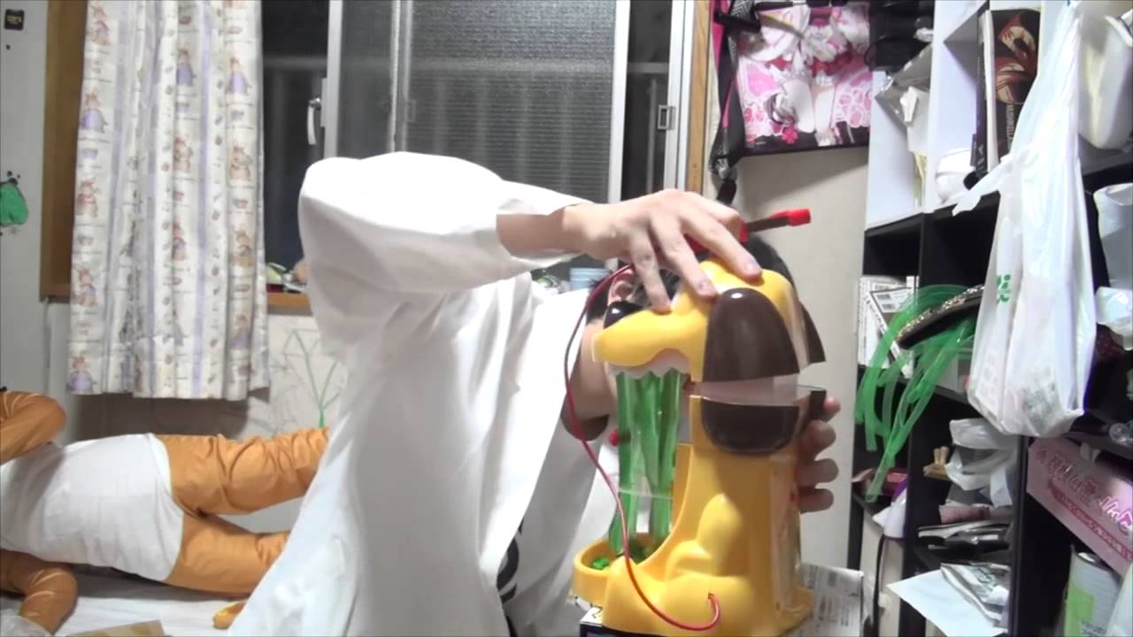 気持ちわるい!!ビリビリかぜひきワンコ！