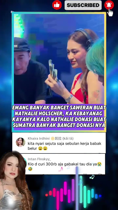 SEGINI BANYAK NYA SAWERAN NATHALIE HOLSCHER DALAM SEMALEM #nathalieholscher #dj #djremix #sheilaon7