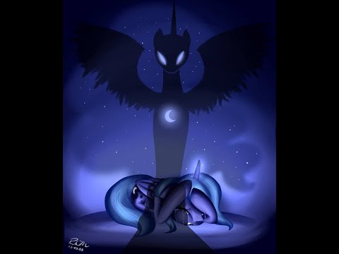 Luna and Nightmare Moon Confrontation