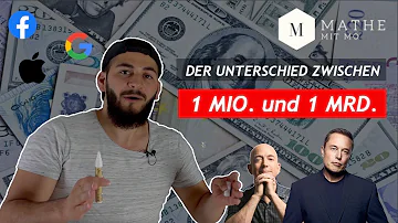 Wie viel Millionen sind 1 Mrd?