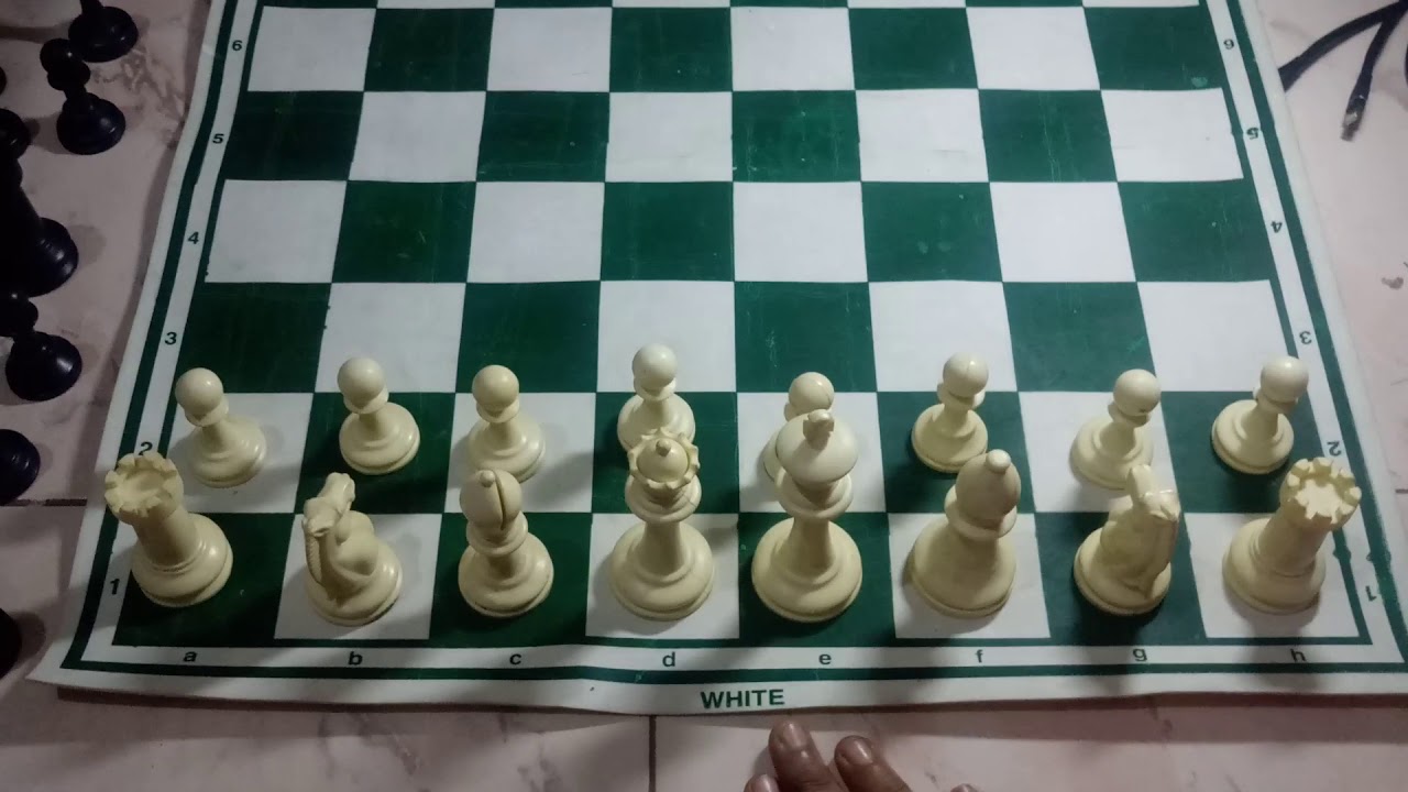 Chess Coins Arrangement for beginners in Tamil Part 1